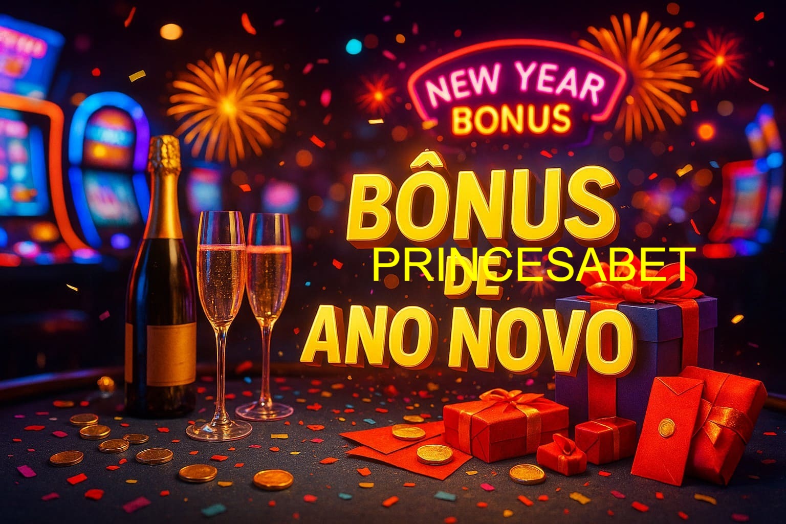 Promoções de Ano Novo no PRINCESABET